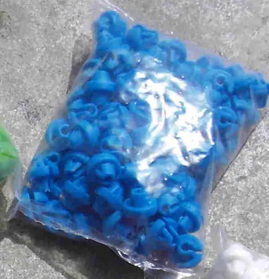 Produktbild von 100 Speichenklacker in blau