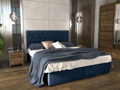 Obrázek produktu pro Postel LEO 120x200 modrá
