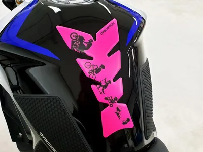 Produktbild von ONEDESIGN Tankpad Matt Fluo Pink