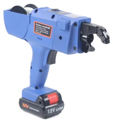Produktbild von Automatischer Bewehrungsbinder - Bewehrungsdraht Bindegerät - 12V - Drahtdurchmesser 0,8 mm - 110 m Rolle - Aluminiumlegierung