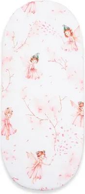 Obrázek produktu pro Bavlněné prostěradlo do kočárku New Baby Víly 35x75cm