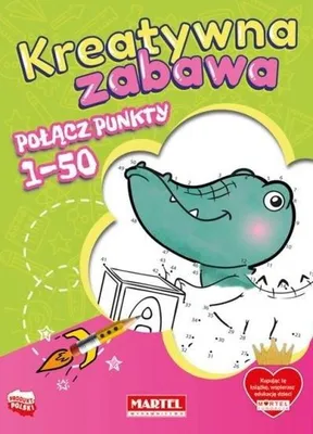 Produktbild von Połącz Punkty 1-50. Kolorowanka Kreatywna Zabawa Martel