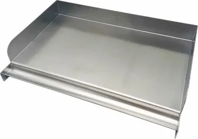 Produktbild von Plancha-Grillplatte für Grilltisch, Edelstahl Grillplatt für Gas- und Kohlegrills
