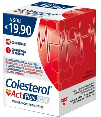 Produktbild von Cholesterin Act Plus, 60 Tabletten