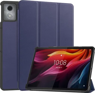 Produktbild von Lenovo Tab K11 Plus Hülle - Coverup Tri-Fold Ständer Klapphülle mit Schlaf/Wach-Funktion - Dunkelblau