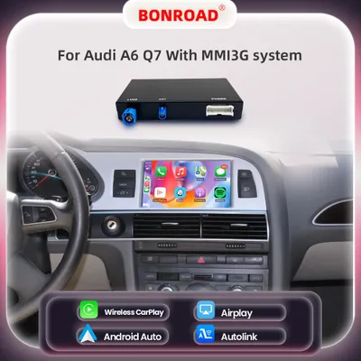 Productafbeelding van Bluetooth Ontvanger Audi A6 Q7 MMI3G - Draadloze CarPlay Android Auto Interface