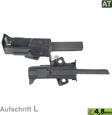 Produktbild von Kopie von Motorkohlen Kohlebürsten mit Halterung für Waschmaschinen AEG 899645425577, Bosch / Siemens 167517 #1