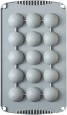 Produktbild von Decora Flex, Halbkugelform, -40 °C, 230 °C, Grau, Silikon, 300 mm