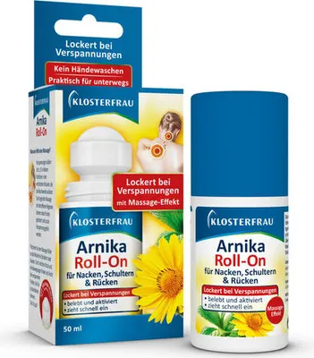 Produktbild von Klosterfrau Arnika Roll On | Für Nacken, Schultern & Rücken | 50 ml | PZN 13577250