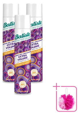 Produktbild von 3 x Batiste Extra Volume Trockenshampoo - 200 ml - Sparpackung - 3 Stücke
