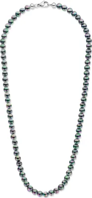 Produktbild von Frank 1967 7FN-0047 Perlmutt-Halskette 6,6 mm - Männer - 50cm - Stahlverschluss - Perlmutt - Geschenk für Männer