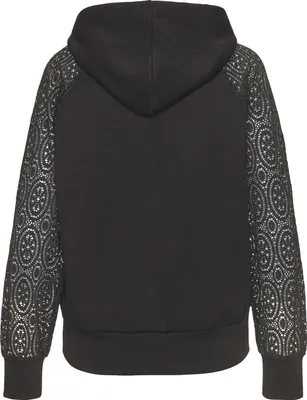 Produktbild von LASCANA Kapuzensweatshirt schwarz Größe 44/46