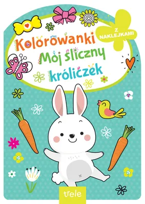 Immagine prodotto di Książka Kolorowanka z wykrojnikiem Mój śliczny króliczek dla dzieci