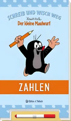 Produktbild von Schreib und wisch weg "Der kleine Maulwurf". Zahlen