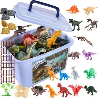 Obrázok produktu pre WOOPIE Súprava figúrok dinosaurov, 40 kusov.