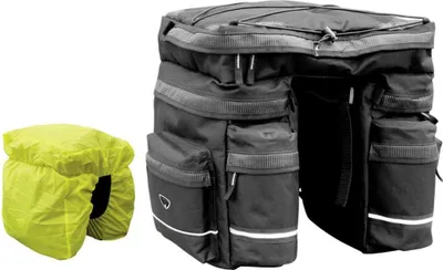 Produktbild von Longus Triple Doppelte Fahrradreisetasche Black