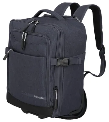 Productafbeelding van Travelite KICK OFF rugtas met trolleyfunctie, kleur: antraciet