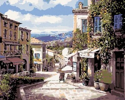 Produktbild von Diamondi - Diamond painting - KARLSBRÜCKE, 40X50 cm, mit Keilrahmen (bereits gespannt)