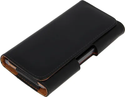 Produktbild von Avizar, Universal Gürteltasche für Smartphones: max. Abmessungen von 126x142mm, Schwarz