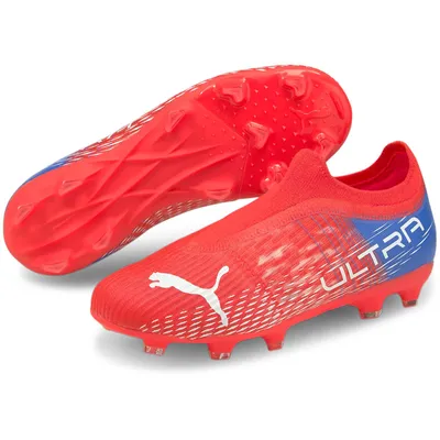 Produktbild von PUMA ULTRA 3.3 FG/AG Kinder Fußballschuhe sunblaze/white/bluemazing 29
