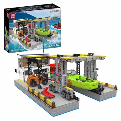 Produktbild von Mould King 10142 Dock Ship Repair Factory