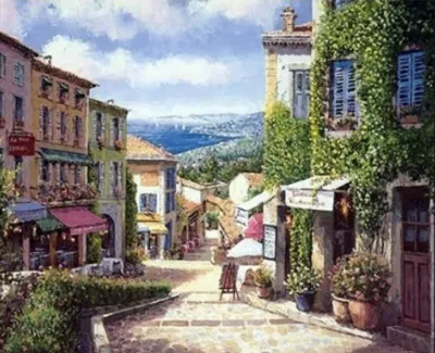 Produktbild von DIAMENTMOZAİK, GASSE, 30x40 cm, Kreativ