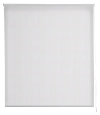 Rollo transparant, weiß, 130 x 175 cm, Polyester