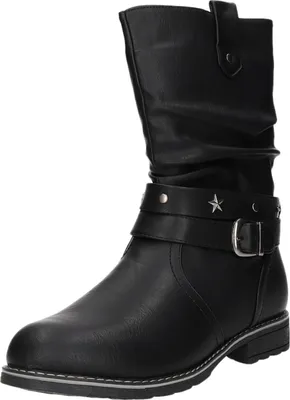 Produktbild von girlZ onlY Mädchen-Schaftstiefel gefüttert Schwarz, Farbe:schwarz, EU Größe:36