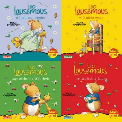 Obrázek produktu pro Maxi-Pixi Serie 27. Neues von Leo Lausemaus. 20 Expl. à EURO 1,95