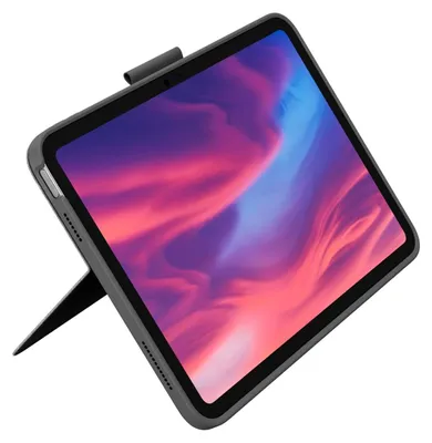 Zdjęcie produktu dla Logitech Combo Touch, QWERTY, Amerykański międzynarodowy, Panel dotykowy, 1,8 cm, 1 mm, Apple
