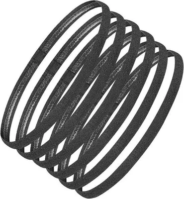 Produktbild von Elastische Anti-Slip Sport-Haarreifen Set von 6 für Frauen, Männer und Kinder - perfekt für Yoga, Fußball und Laufen