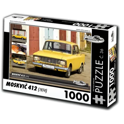 Zdjęcie produktu dla Puzzle nr 36 - MOSKVICH 412 (1974) 1000 elementów