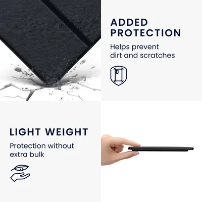 Produktbild von kwmobile Schutzhülle für Amazon Kindle Oasis 10. Generation Hülle - eReader Flip Case mit Auto Sleep Funktion - Tarot Karten mit Dunkelblau Gelb