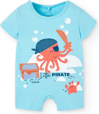 Produktbild von Boboli Knit Strampler Blau 9 Months Blau 9 Months