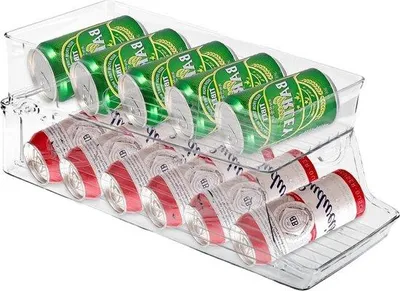 Produktbild von Kühlschrank Dosenhalter mit Griff, Edelstahl, Küche