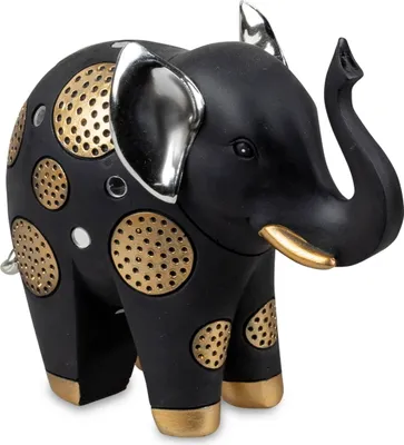 Produktbild von Deko Elefant Elefanten Skulptur Artikel Garten Wild Tier Figur Afrika Objekt