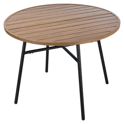 Produktbild von VDD – Gartentisch – Tisch für den Außenbereich – Runder Tisch – Aluminium – 100 x 73,5 cm