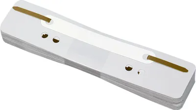 Produktbild von Soennecken Heftstreifen 3176 kurz Kunststoffdeckl. gr 25 St./Pack.