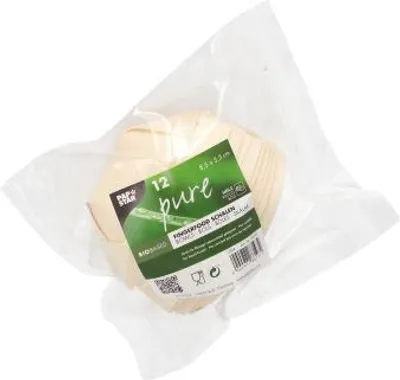 Produktbild von Fingerfood - Schalen, Holz "pure" 8,5 cm x 5,5 cm "Schiffchen"