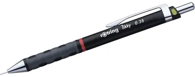 Produktbild von Rotring 1904694, Schwarz, Kunststoff, HB, 0,35 mm, Fixed