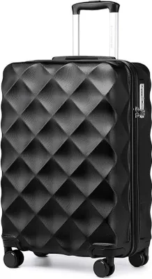 Produktbild von Famanu Hartschalenkoffer Erweiterbarer Trolleykoffer - 35 x 21 x 53 cm
