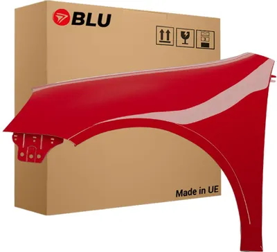 Image de BLU Aile Compatible avec VW Volkswagen Golf V 5 berline LY3D Gauche Rot TornadoRot | 2003-2009 | Avant | Peint| Prêt à Monter | Galvanisé