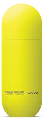 Image de Bouteille thermo Asobu Orb Yellow, 420 ml