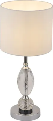 Produktbild von Globo Lighting Tischleuchte Metall verchromt, 1x E14