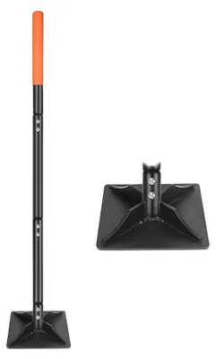 Obrázok produktu pre Ocelová rukoväť, 20,3 x 20,3 cm, s ergonomickou rukoväťou