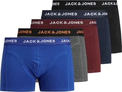 Produktbild von Jack & Jones Solid Trunks (5er Pack)