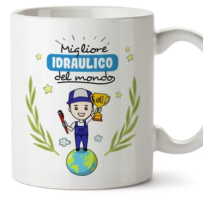 Mok „Fontanero“ 350 ml Keramik spülmaschinenfest
