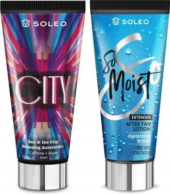 Obrázek produktu pro Soleo City 2v1 Bronzující Zrychlovač + Hydratační Balsám Po Opalování 150ml