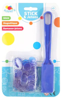 Zdjęcie produktu dla FLYPOP'S - Magnetyczne żetony z nadrukiem - Gra losowa - 141121LIN - Losowe