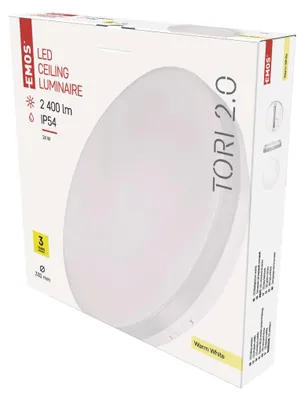 LED svítidlo TORI 33 cm, 24 W, teplá bílá, IP54